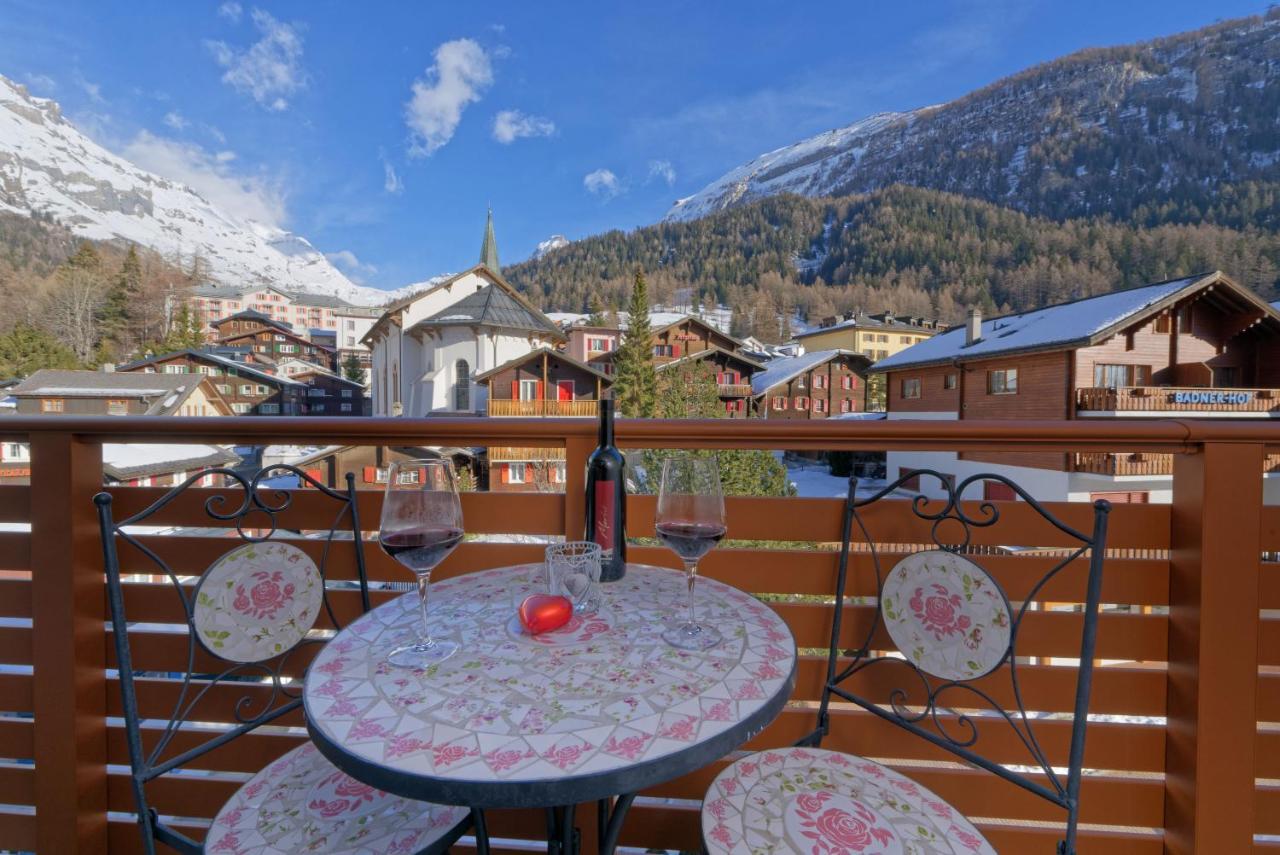 Hotel dala Leukerbad Esterno foto