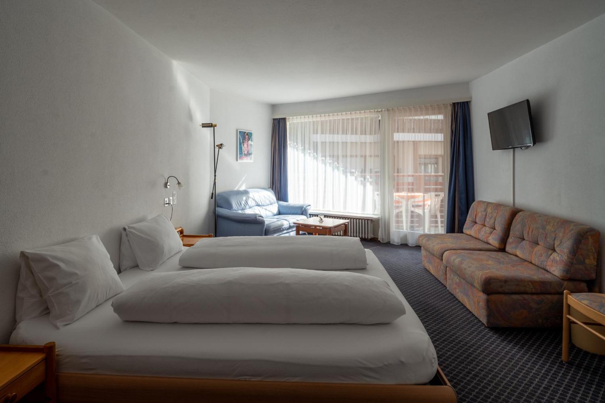 Hotel dala Leukerbad Esterno foto